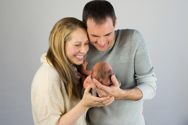 newborn family portrait