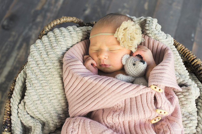 Austin studio newborn photography session