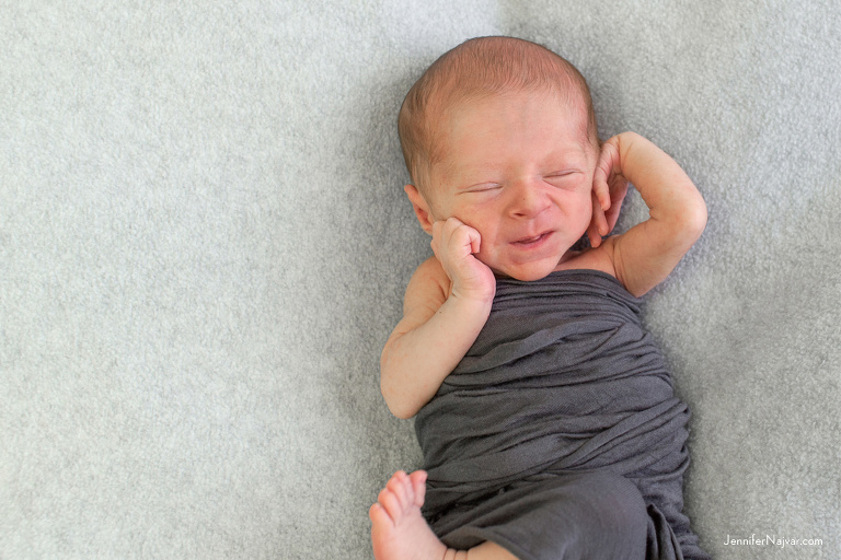 Austin Natural Newborn Portrait 