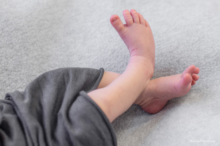Newborn Baby Foot Detail Photo