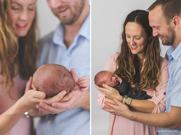 Baby Boy in Parents Arms