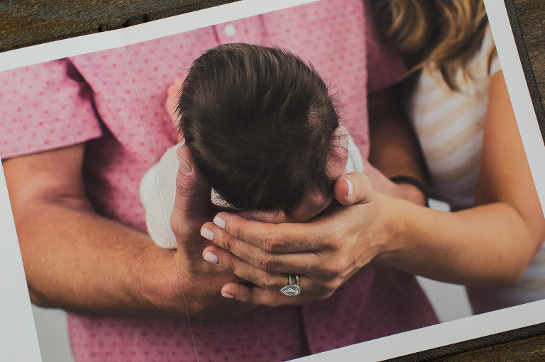 newborn photo book Austin