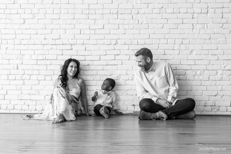 one eleven east family photo shoot