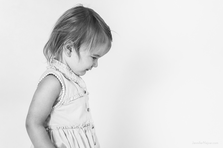 Two-Year-Old Girl Portrait