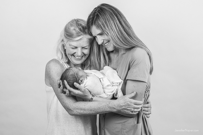 Three generation of women photo