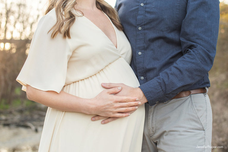 pregnant bump shot